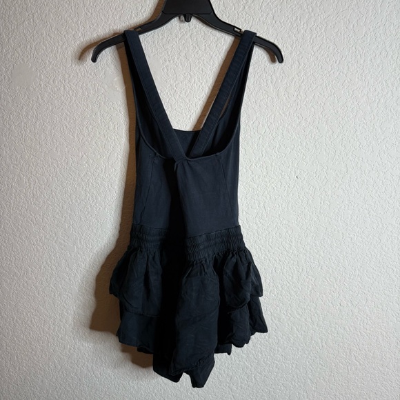 Free People FP Movement Prima One Piece Shortsie in Black - Picture 4 of 5